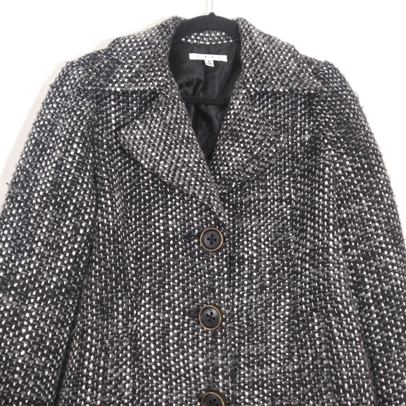 ✨host pick✨ CAbi tweed peacoat jacket/coat - Picture 3 of 8
